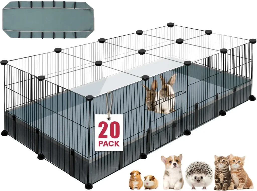 VISCOO 20 Panels C&C Cage for Guinea Pigs