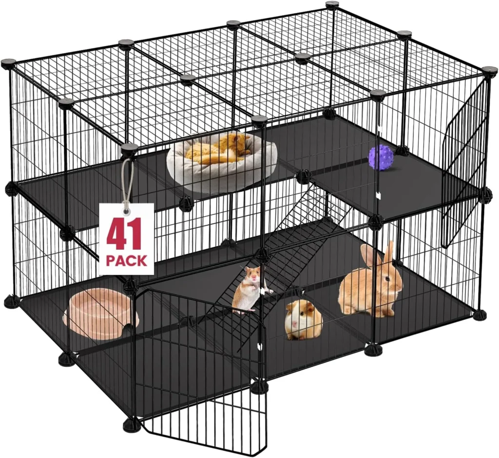 VISCOO 41 Panels C&C Cage for Guinea Pigs