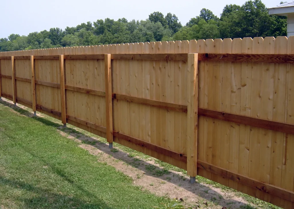 Traditional Wooden Privacy Fences