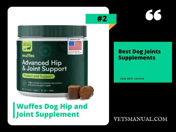 Wuffes Advanced Dog Hip and Joint Supplement